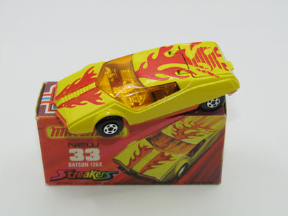 Matchbox Superfast 33B Datsun 126X Red & Orange Flames Tampo