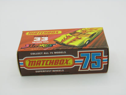 Matchbox Superfast 33B Datsun 126X Streakers DARK Amber Windows Orange Base