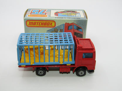 Matchbox Superfast No 35D Zoo Truck MALTESE CROSS Wheels