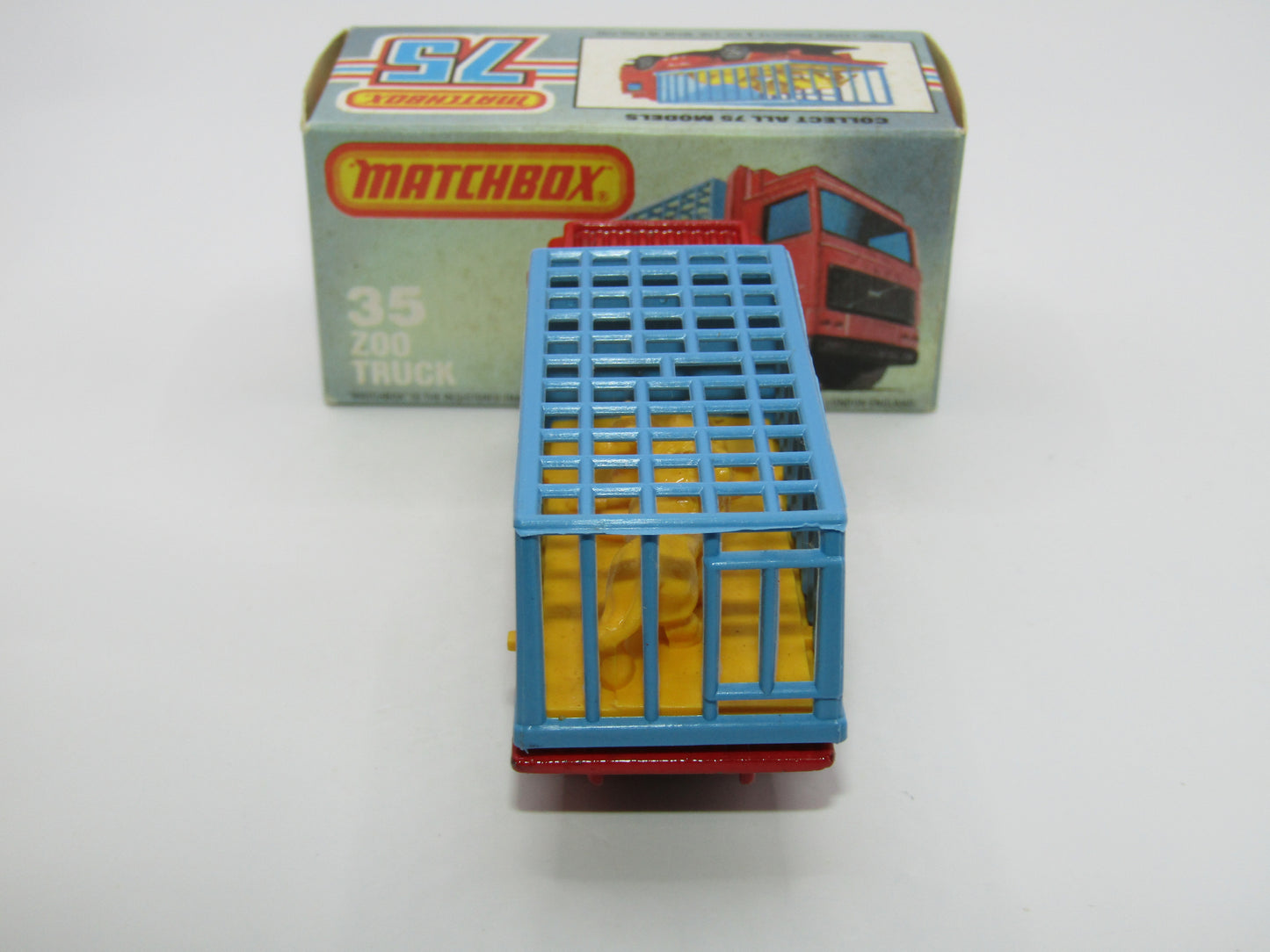 Matchbox Superfast No 35D Zoo Truck MALTESE CROSS Wheels