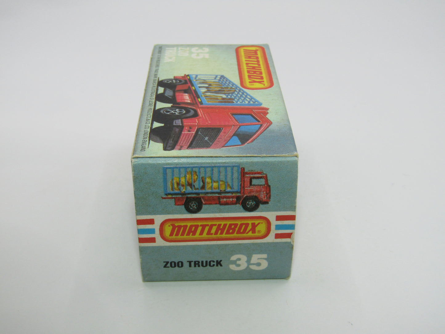 Matchbox Superfast No 35D Zoo Truck MALTESE CROSS Wheels