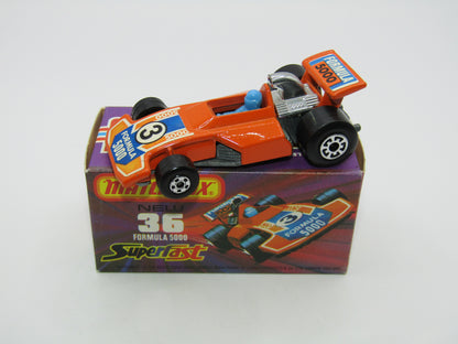 Matchbox Superfast No 36C Formula 5000 Racing Car 5 ARCH Rear Wheels