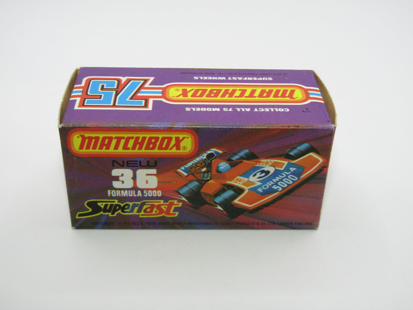 Matchbox Superfast No 36C Formula 5000 Racing Car 5 ARCH Rear Wheels