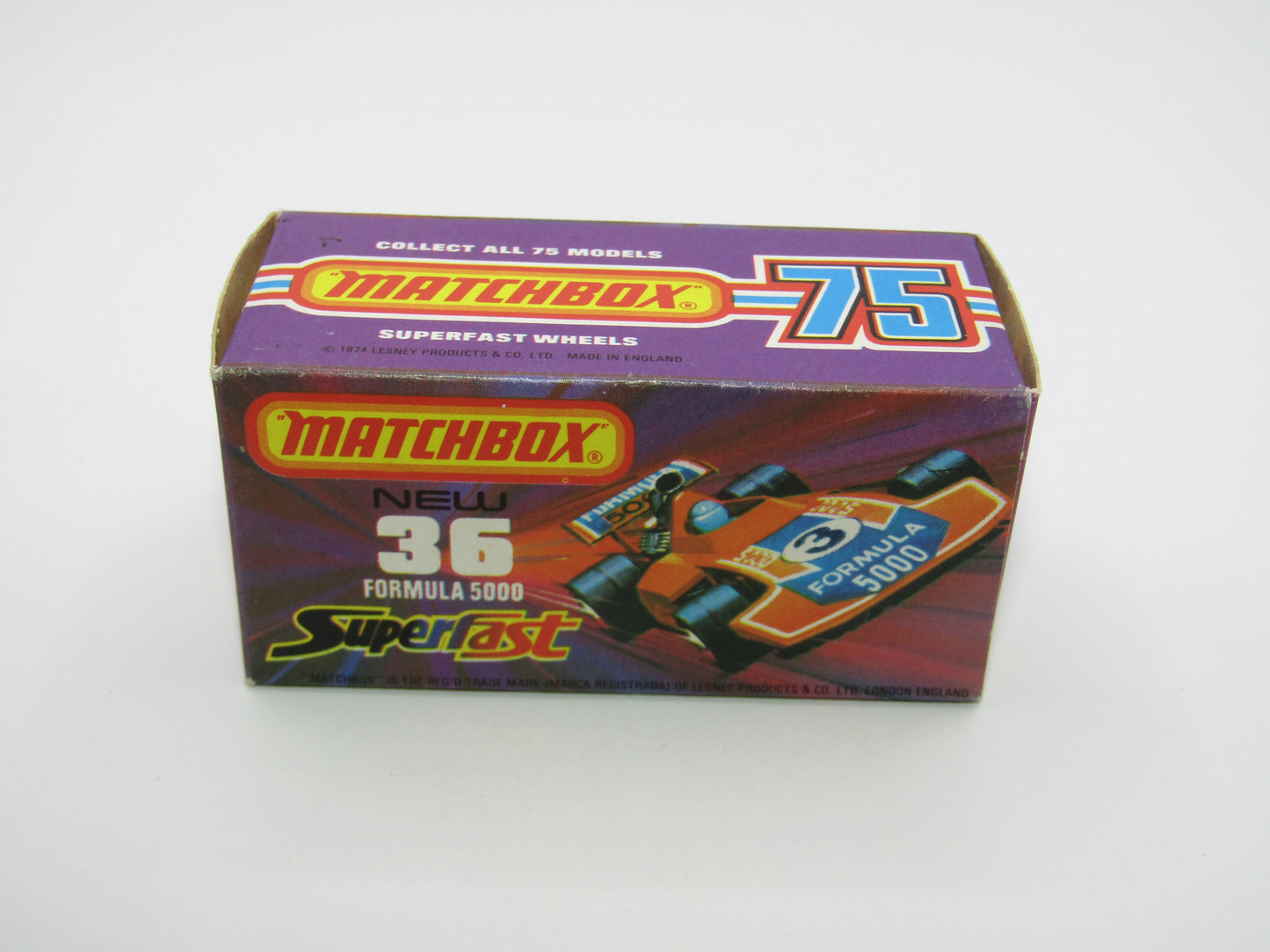 Matchbox Superfast No 36C Formula 5000 Racing Car 5 ARCH Rear Wheels
