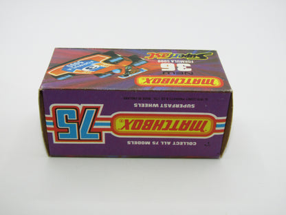 Matchbox Superfast No 36C Formula 5000 Racing Car 5 ARCH Rear Wheels