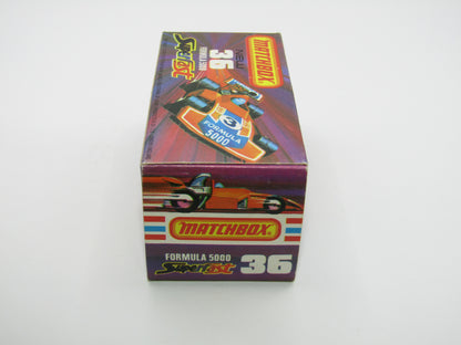 Matchbox Superfast No 36C Formula 5000 Racing Car 5 ARCH Rear Wheels