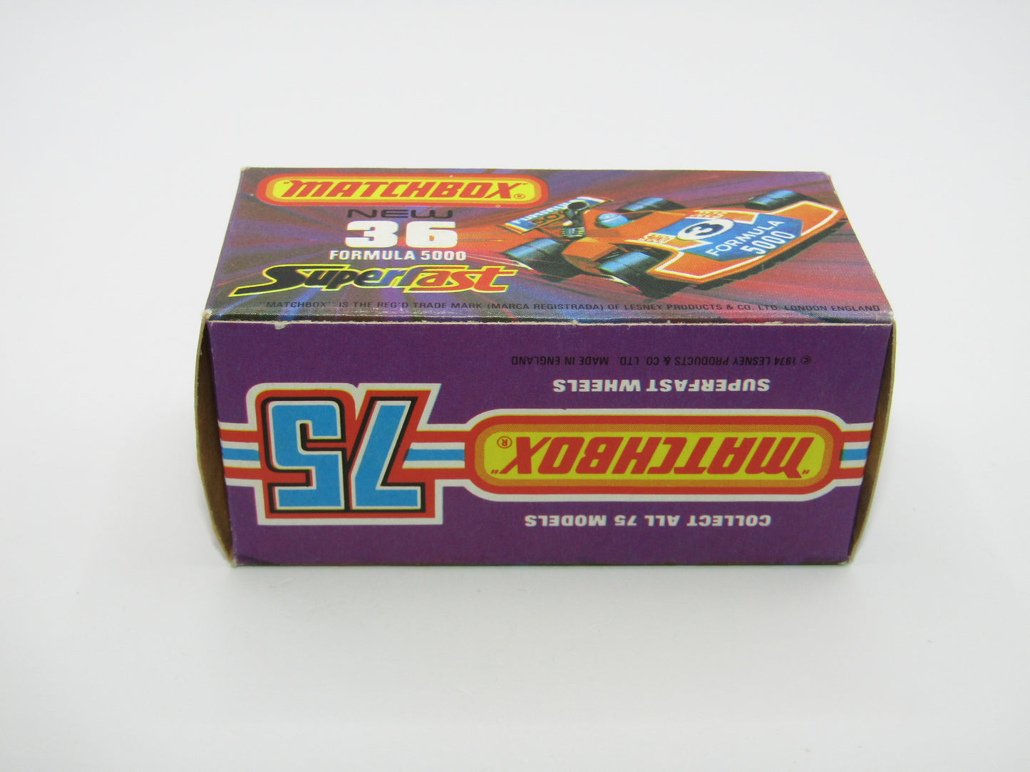 Matchbox Superfast No 36C Formula 5000 Racing Car 5 ARCH Rear Wheels