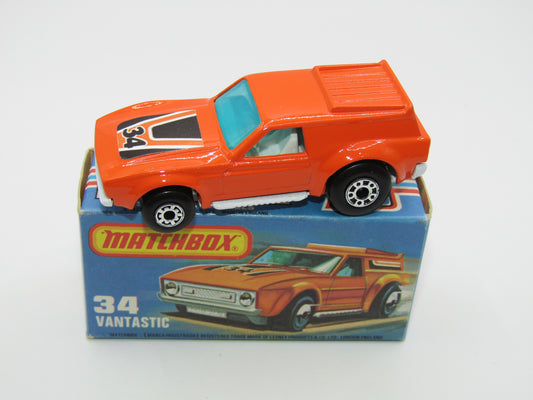 Matchbox Superfast 34B Vantastic SEMI-OPAQUE GREEN WINDOWS