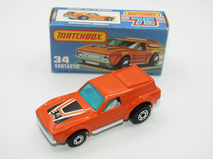 Matchbox Superfast 34B Vantastic SEMI-OPAQUE GREEN WINDOWS