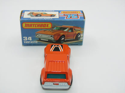 Matchbox Superfast 34B Vantastic SEMI-OPAQUE GREEN WINDOWS
