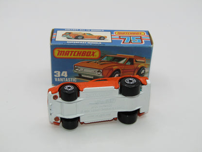 Matchbox Superfast 34B Vantastic SEMI-OPAQUE GREEN WINDOWS
