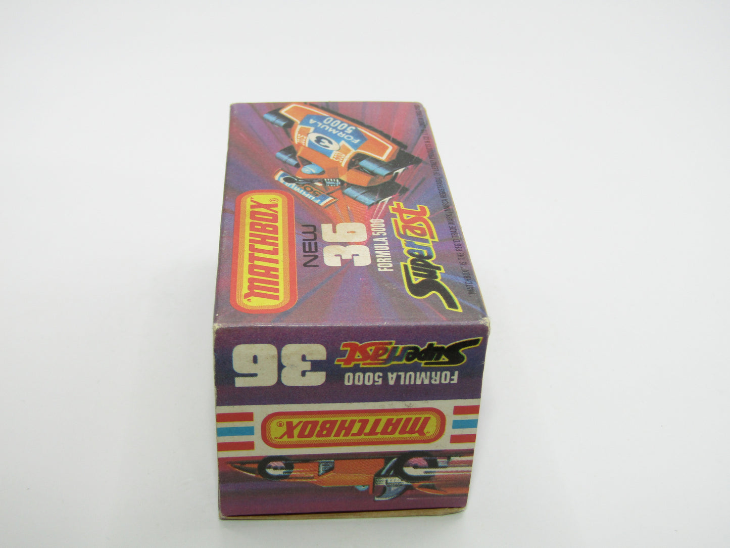 Matchbox Superfast No 36C Formula 5000 Racing Car Orange