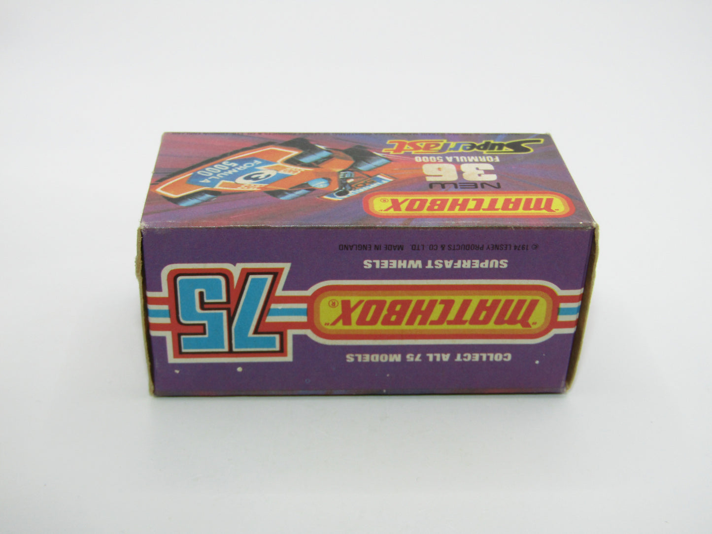 Matchbox Superfast No 36C Formula 5000 Racing Car Orange