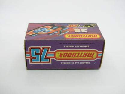 Matchbox Superfast No 36C Formula 5000 Racing Car Orange