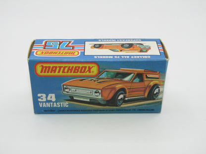 Matchbox Superfast 34B Vantastic SEMI-OPAQUE GREEN WINDOWS