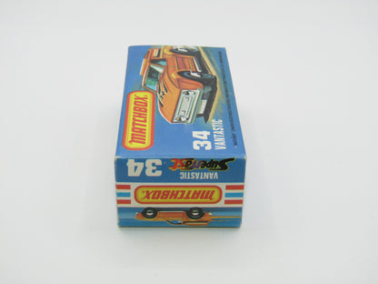 Matchbox Superfast 34B Vantastic SEMI-OPAQUE GREEN WINDOWS