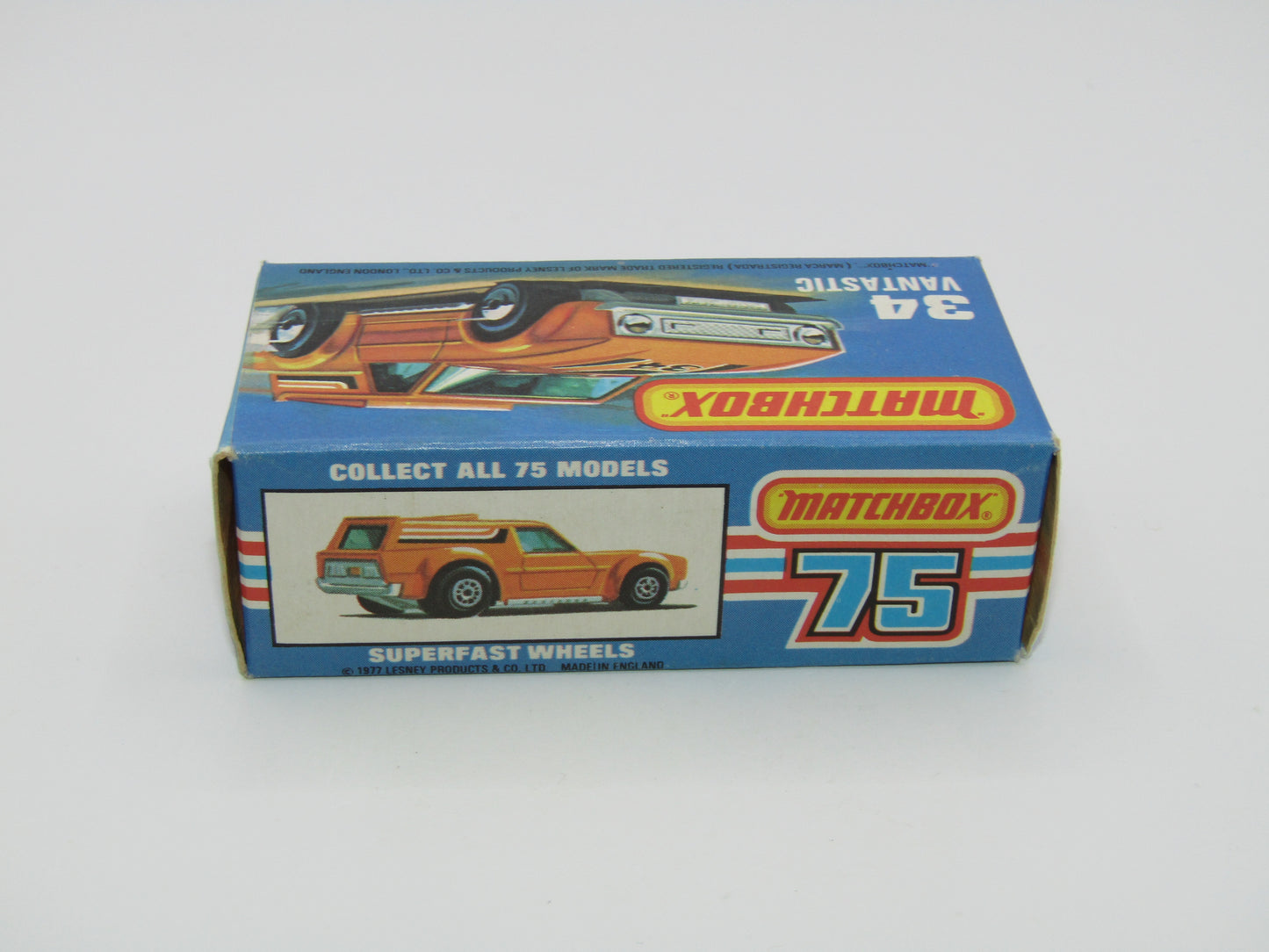 Matchbox Superfast 34B Vantastic SEMI-OPAQUE GREEN WINDOWS