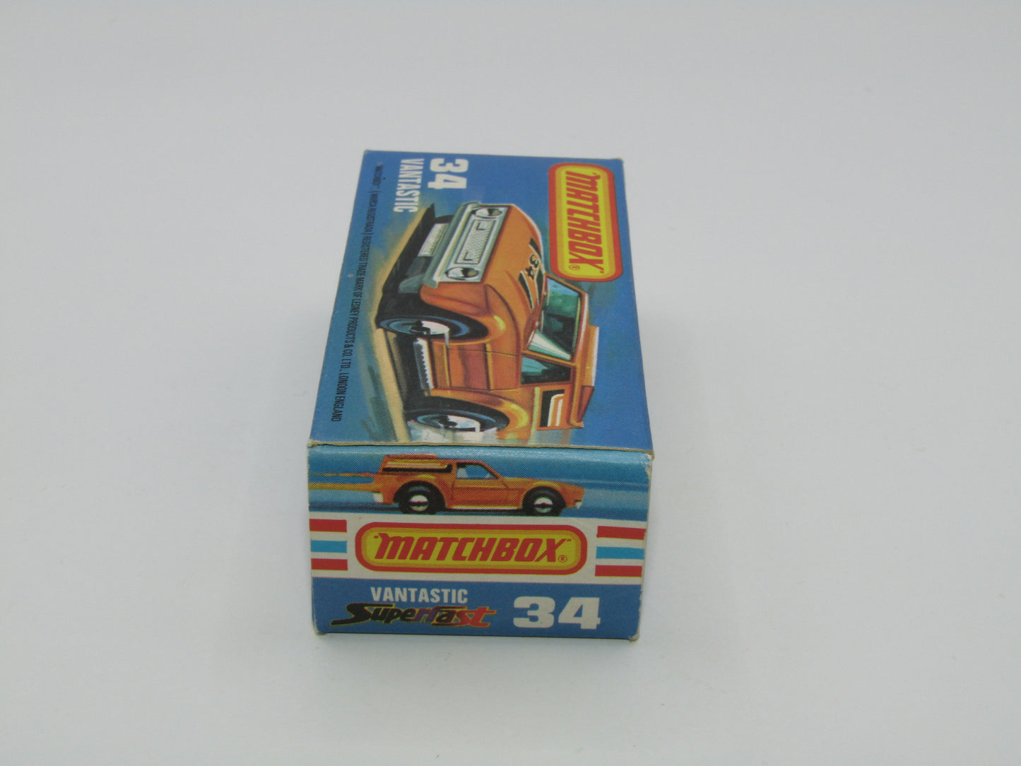 Matchbox Superfast 34B Vantastic SEMI-OPAQUE GREEN WINDOWS