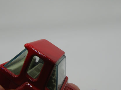 Matchbox Superfast No 37C Skip Truck Light Red BLUE TINTED Windows