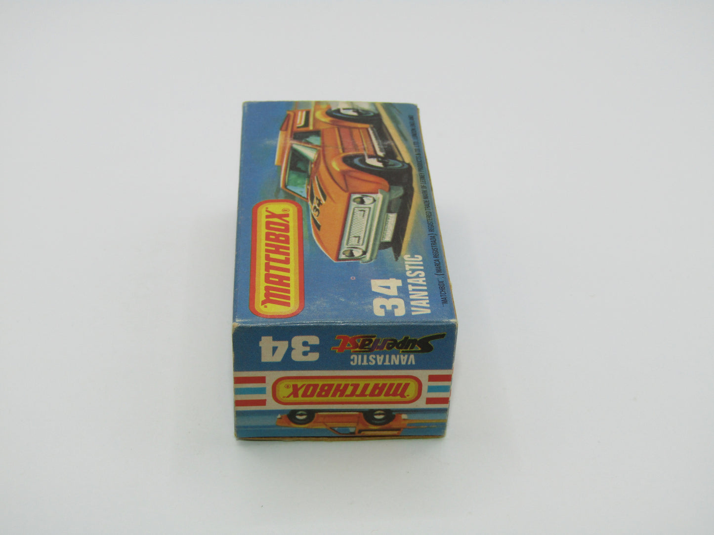 Matchbox Superfast 34B Vantastic NO LABELS & PALE GREEN Windows