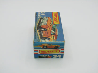 Matchbox Superfast 34B Vantastic NO LABELS & PALE GREEN Windows