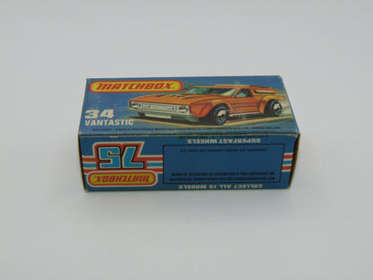 Matchbox Superfast 34B Vantastic NO LABELS & PALE GREEN Windows