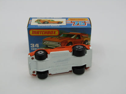 Matchbox Superfast 34B Vantastic SUN LABEL & PALE GREEN Windows