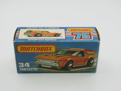 Matchbox Superfast 34B Vantastic SUN LABEL & GREEN Windows