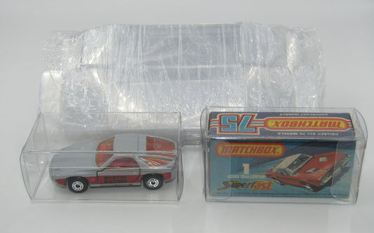 20 x Matchbox Protector Cases Narrow (8cm x 4cm x 3cm)