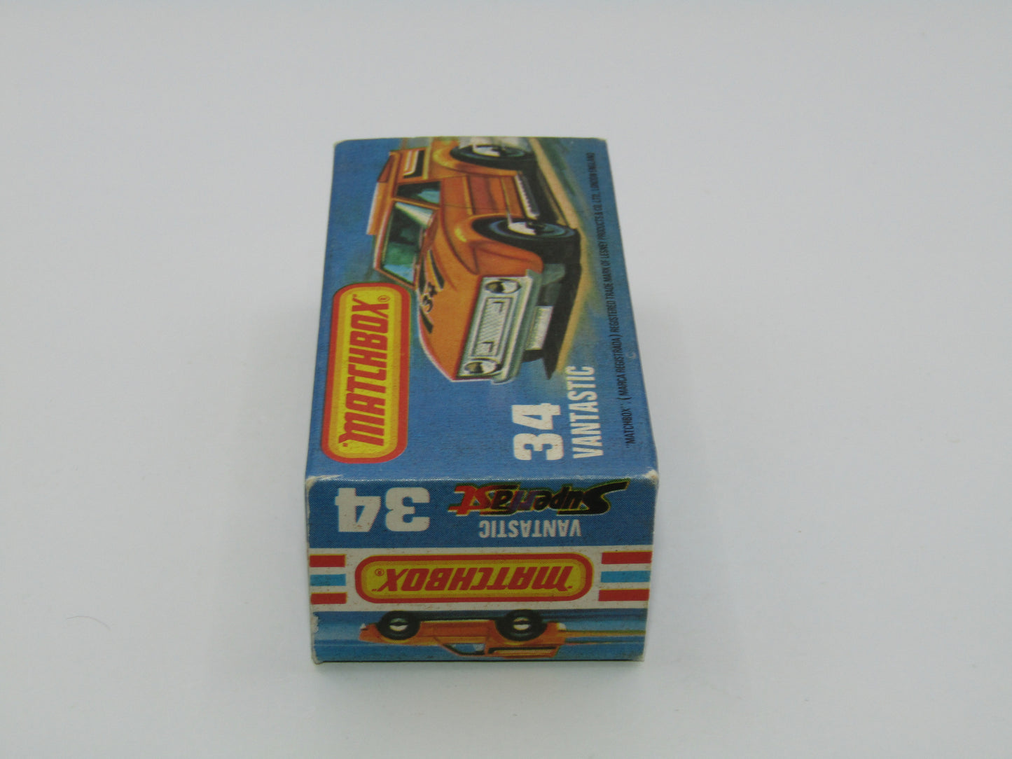 Matchbox Superfast 34B Vantastic SUN LABEL & GREEN Windows