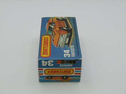 Matchbox Superfast 34B Vantastic SUN LABEL & GREEN Windows