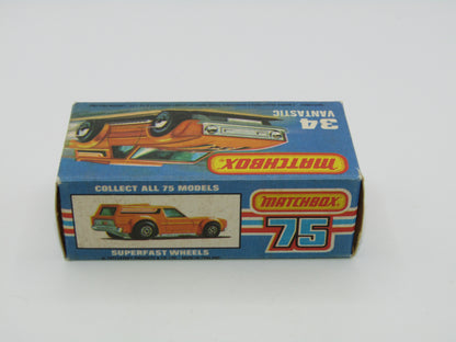 Matchbox Superfast 34B Vantastic SUN LABEL & GREEN Windows