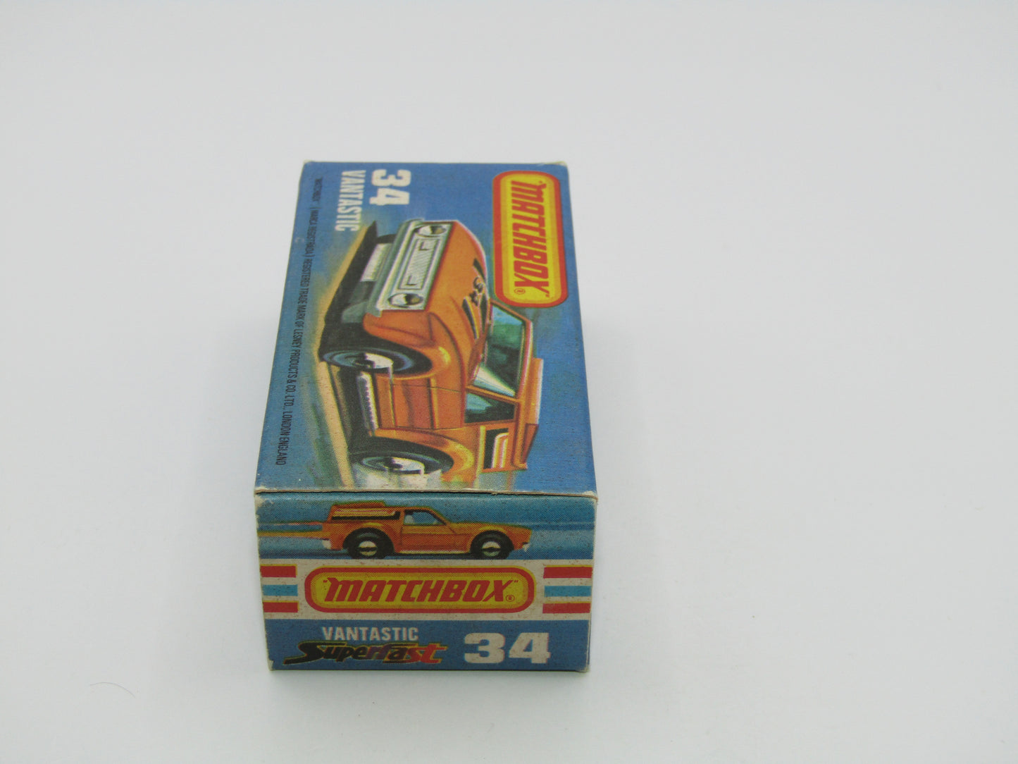 Matchbox Superfast 34B Vantastic SUN LABEL & GREEN Windows