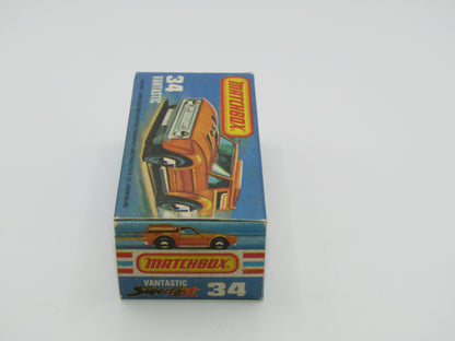 Matchbox Superfast 34B Vantastic SUN LABEL & GREEN Windows