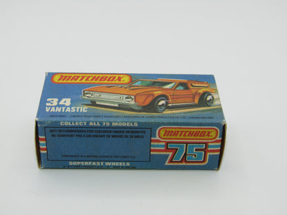 Matchbox Superfast 34B Vantastic SUN LABEL & GREEN Windows