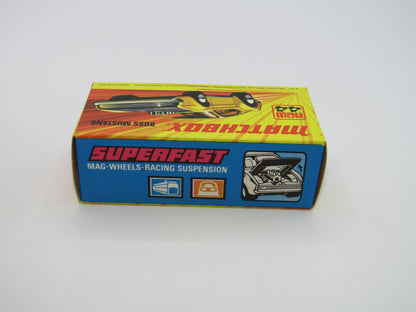 Matchbox Superfast 44B Boss Mustang REVERSED Wheels No Side Tampo's