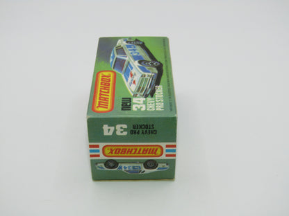 Matchbox Superfast 34C Chevy Pro-Stocker RED Base