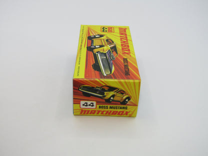 Matchbox Superfast 44B Boss Mustang REVERSED Wheels No Side Tampo's