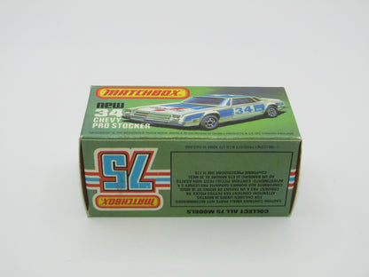 Matchbox Superfast 34C Chevy Pro-Stocker RED Base