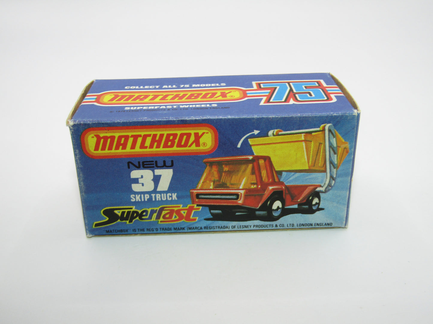 Matchbox Superfast No 37C Skip Truck Promotional "Richardsons Oldbury"