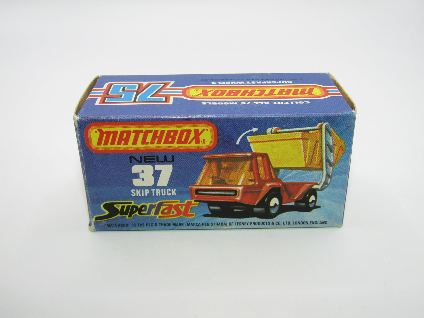 Matchbox Superfast No 37C Skip Truck Promotional "Richardsons Oldbury"