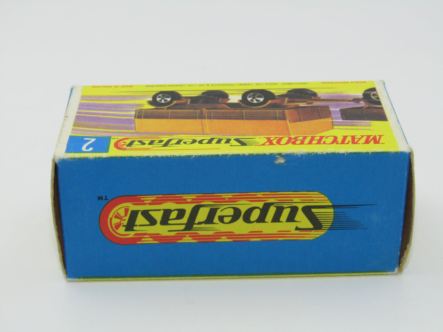 Matchbox Superfast 2A Mercedes Trailer Olive Green 5 Spoke Wide Slot Wheels