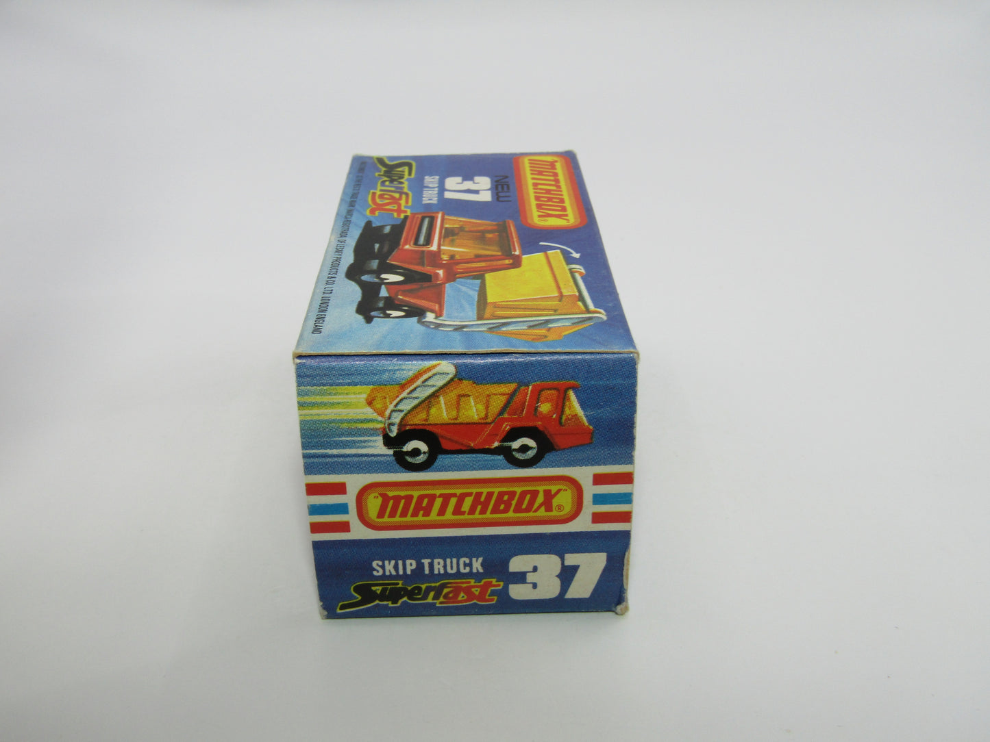 Matchbox Superfast No 37C Skip Truck Promotional "Richardsons Oldbury"