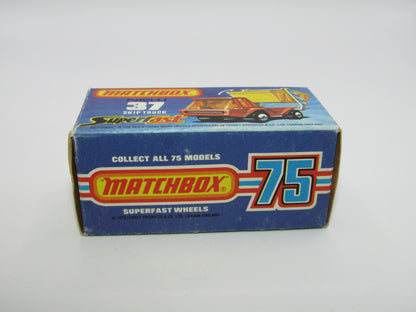 Matchbox Superfast No 37C Skip Truck Promotional "Richardsons Oldbury"