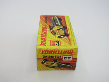 Matchbox Superfast 44B Boss Mustang Dark Orange 5 SPOKE FRONT Wheels