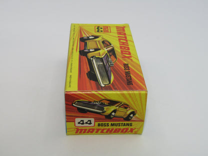 Matchbox Superfast 44B Boss Mustang Dark Orange 5 SPOKE FRONT Wheels
