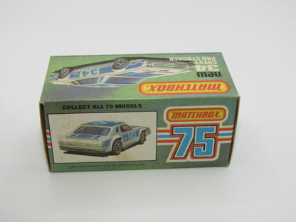 Matchbox Superfast 34C Chevy Pro-Stocker DARK RED Base