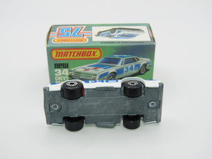 Matchbox Superfast 34C Chevy Pro-Stocker REVERSE WHEELS