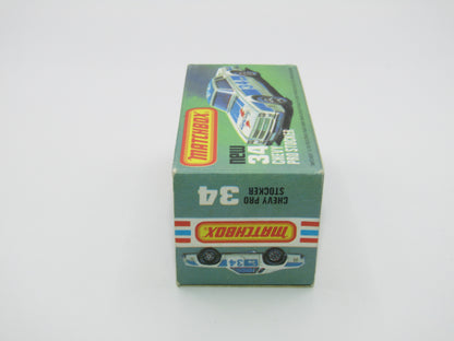 Matchbox Superfast 34C Chevy Pro-Stocker REVERSE WHEELS