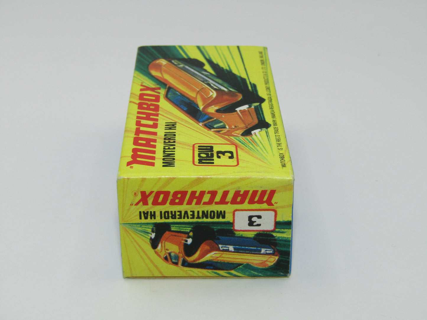 Matchbox Superfast 3B Monteverdi Hai SILVER PAINTED BASE